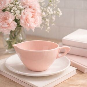 Vintage Gencraft Melmac Pink Creamer Mid Century